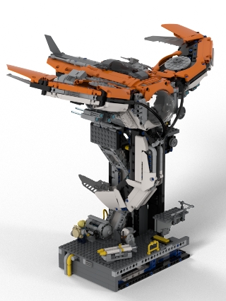 Spaceship Batman wanayou Lego