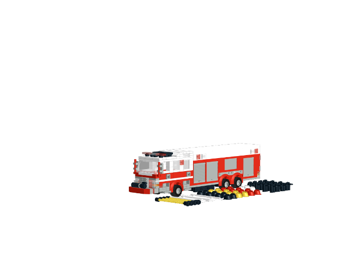 Heavy Rescue 1 from BrickLink Studio [BrickLink]