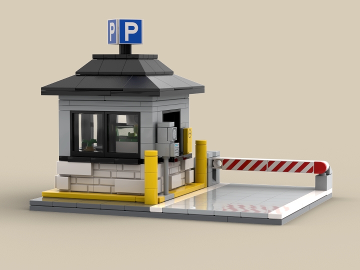 Security Gate from BrickLink Studio [BrickLink]