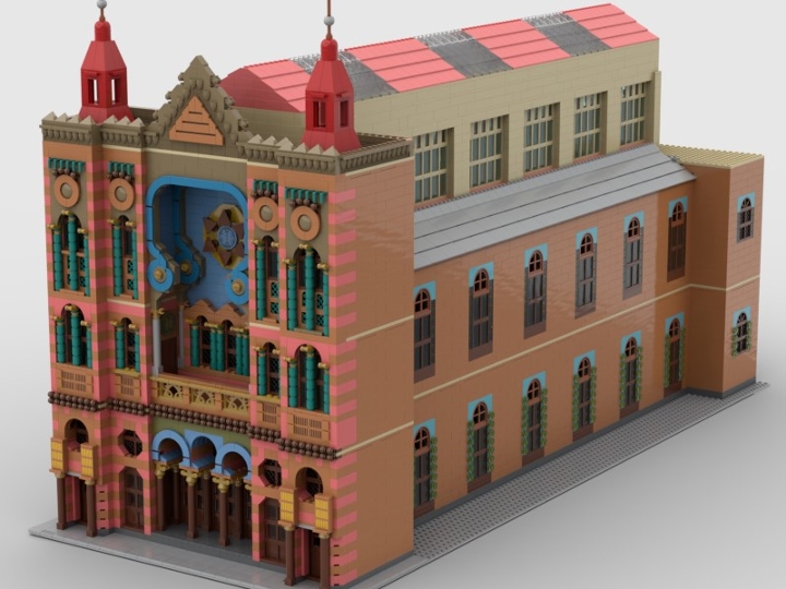 Jubilee Synagogue from BrickLink Studio [BrickLink]