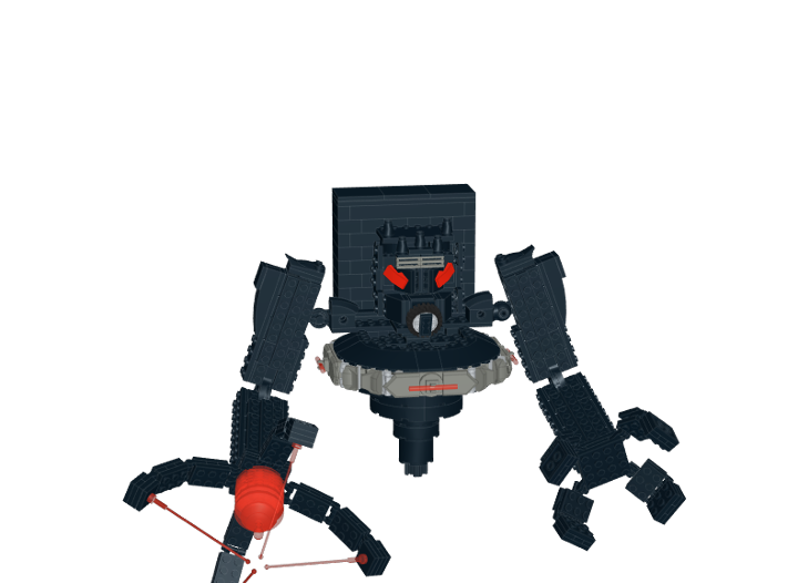 astro Juggernaut toilet from BrickLink Studio [BrickLink]