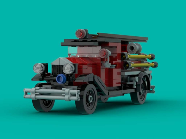 1920s Fire Engine from BrickLink Studio [BrickLink]