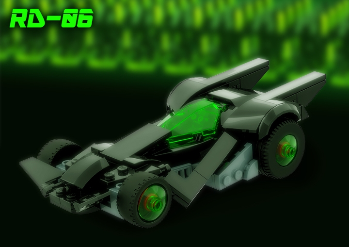 RD-06 (Hot Wheels: Acceleracers) from BrickLink Studio [BrickLink]