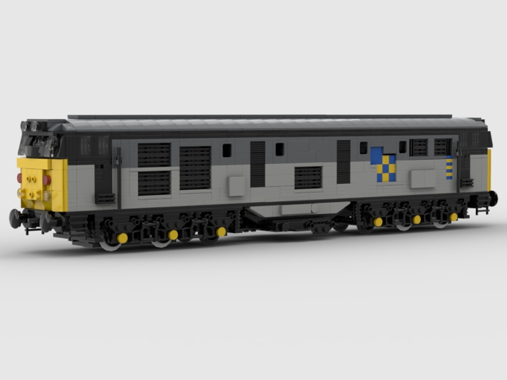 British Rail Class 31 Diesel Engine from BrickLink Studio [BrickLink]