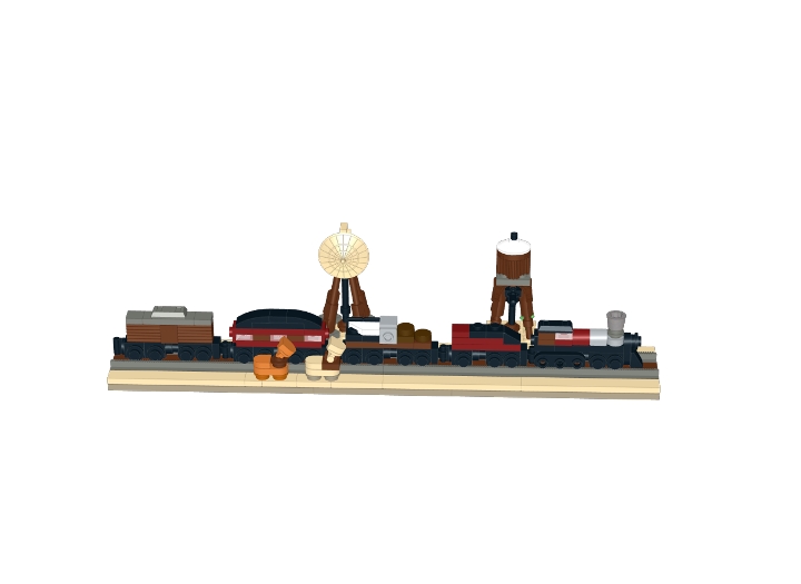 microscale wild west legos