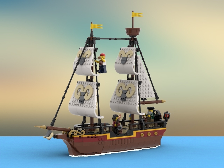 Le Capricorne from BrickLink Studio [BrickLink]