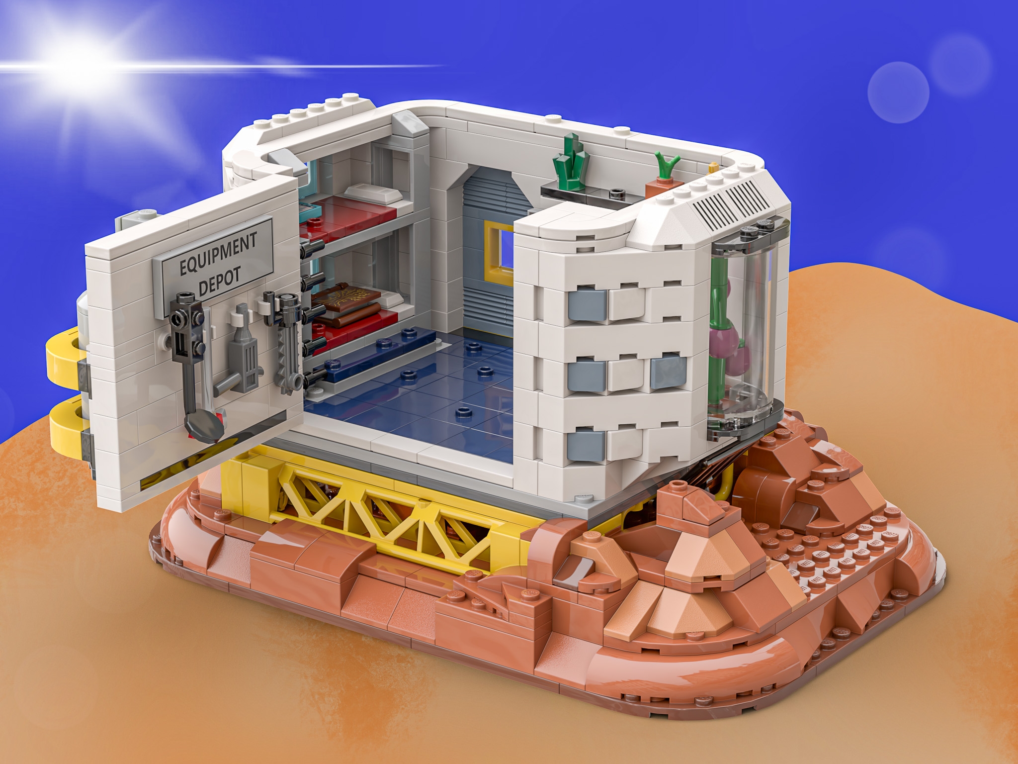 [Mars Exploration Base] [BrickLink]