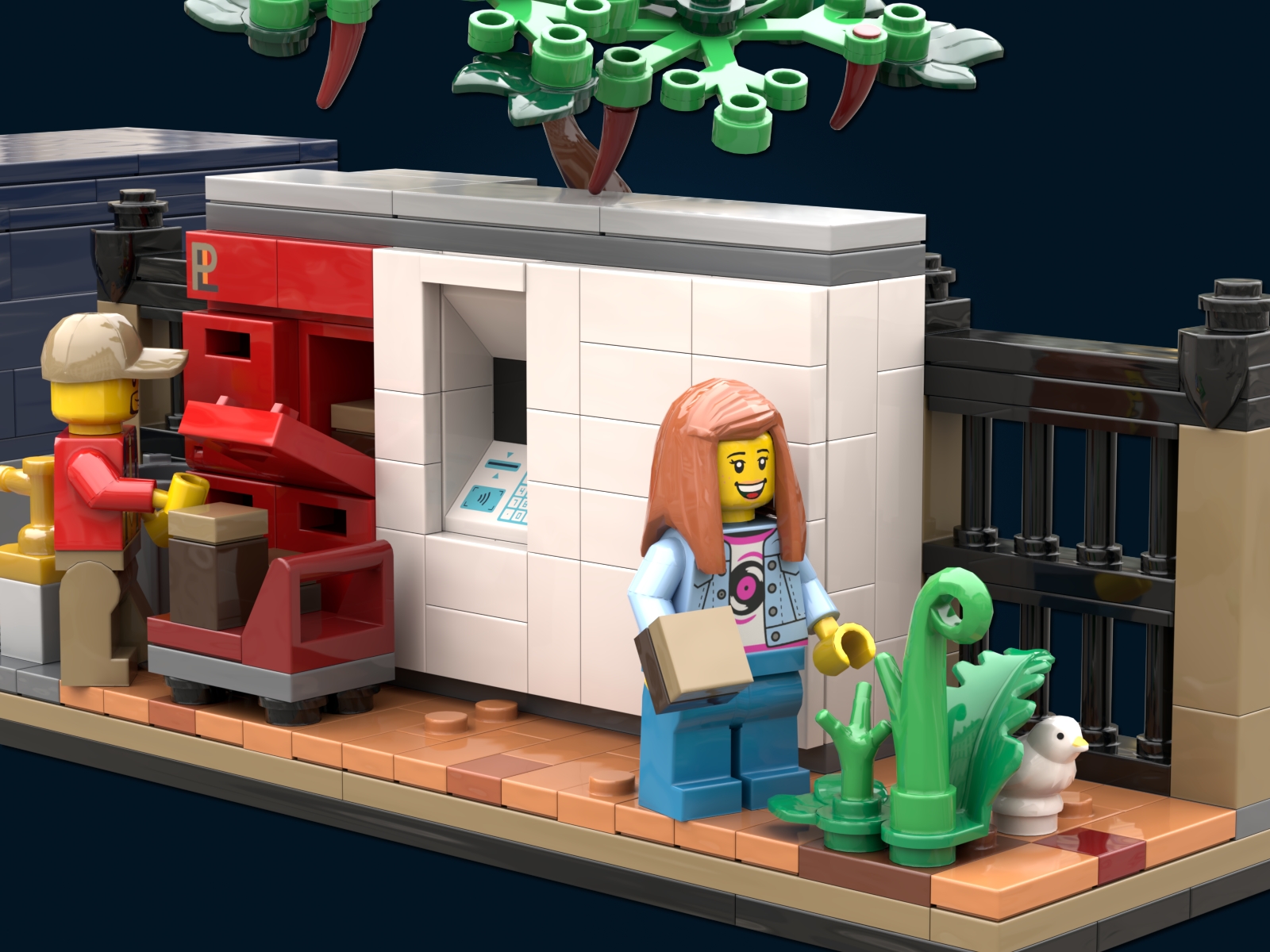 [Parcel Locker 001] [BrickLink]