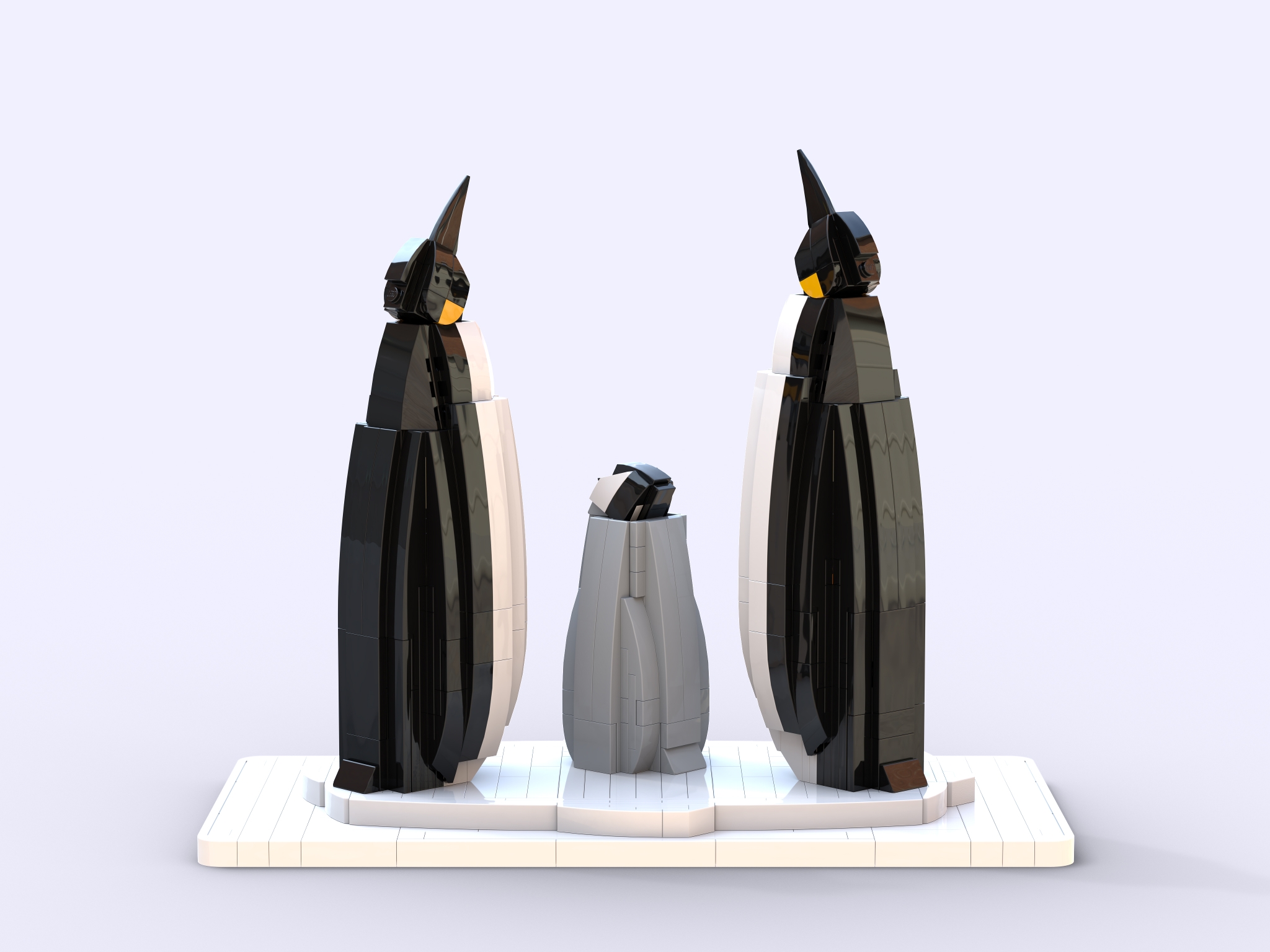 Penguin Family] [BrickLink]