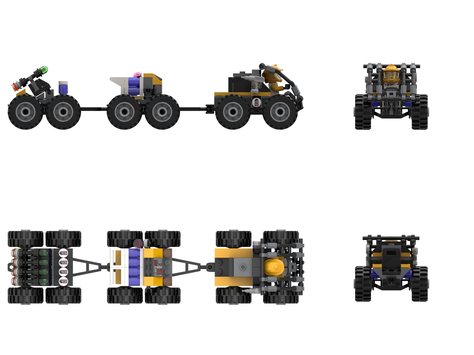 [Interceptor with launch pad] [BrickLink]