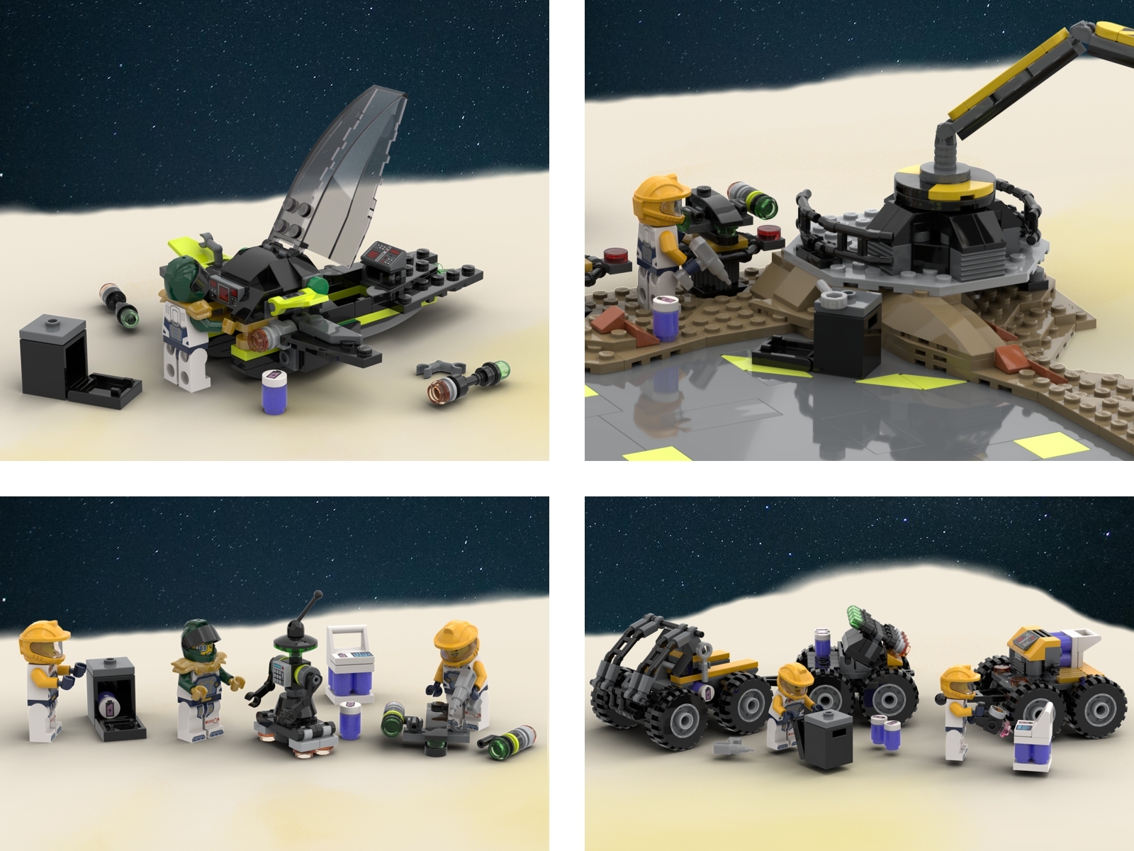 [Interceptor with launch pad] [BrickLink]