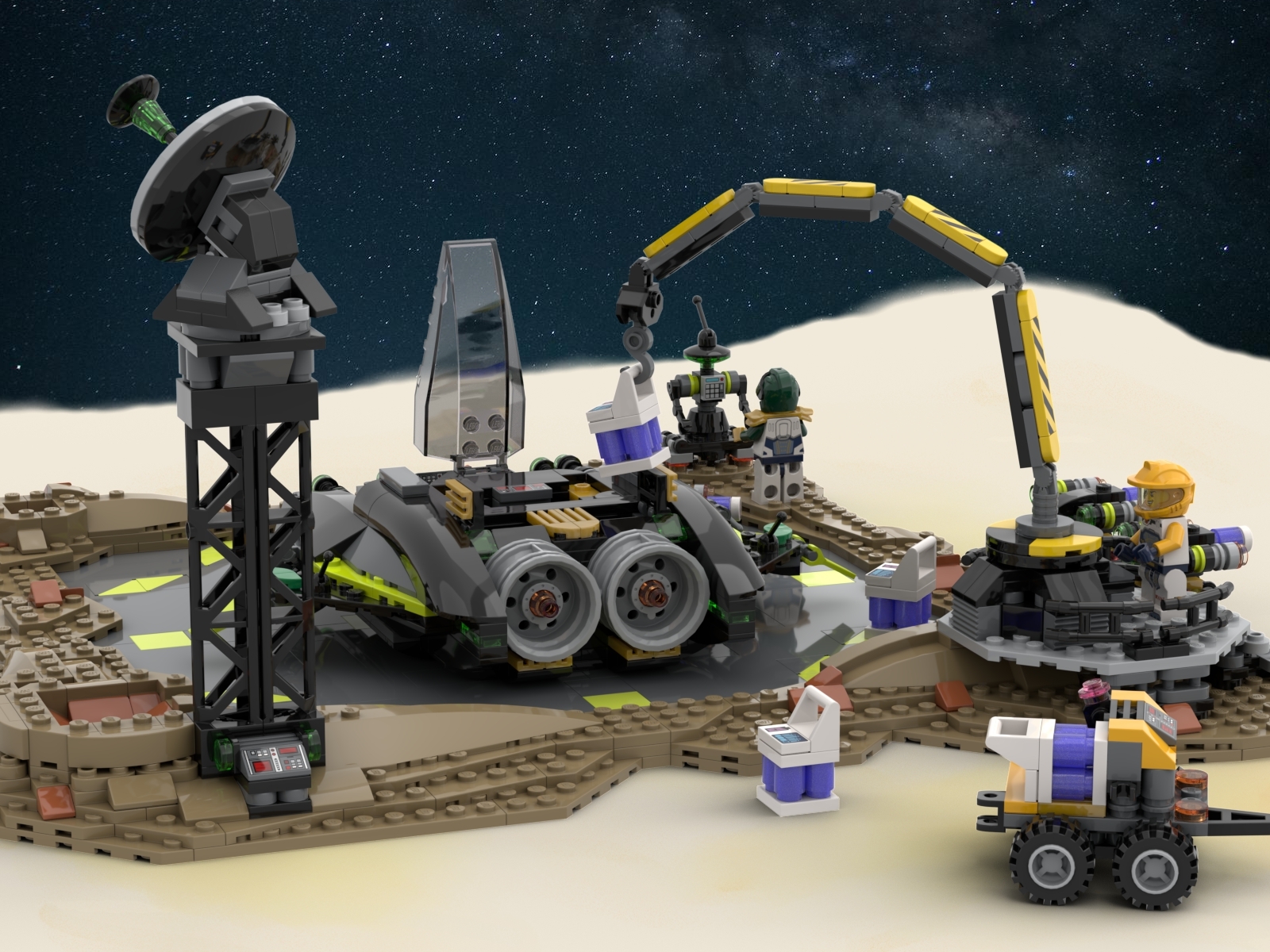 [Interceptor with launch pad] [BrickLink]