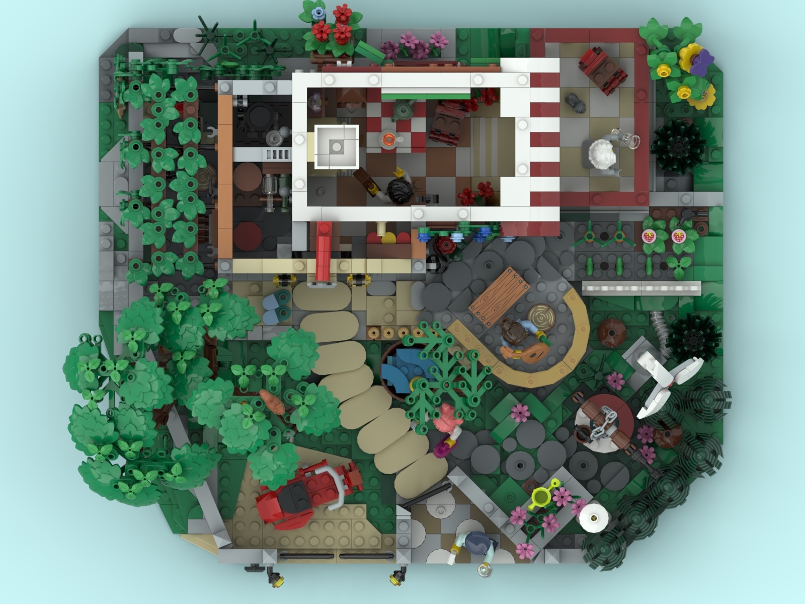 Construction Crab Mech] [BrickLink]