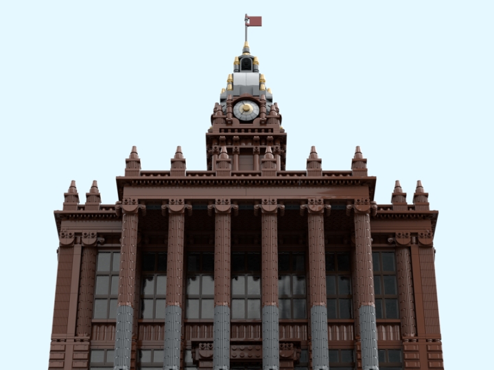 Brick City Town Hall from BrickLink Studio [BrickLink]