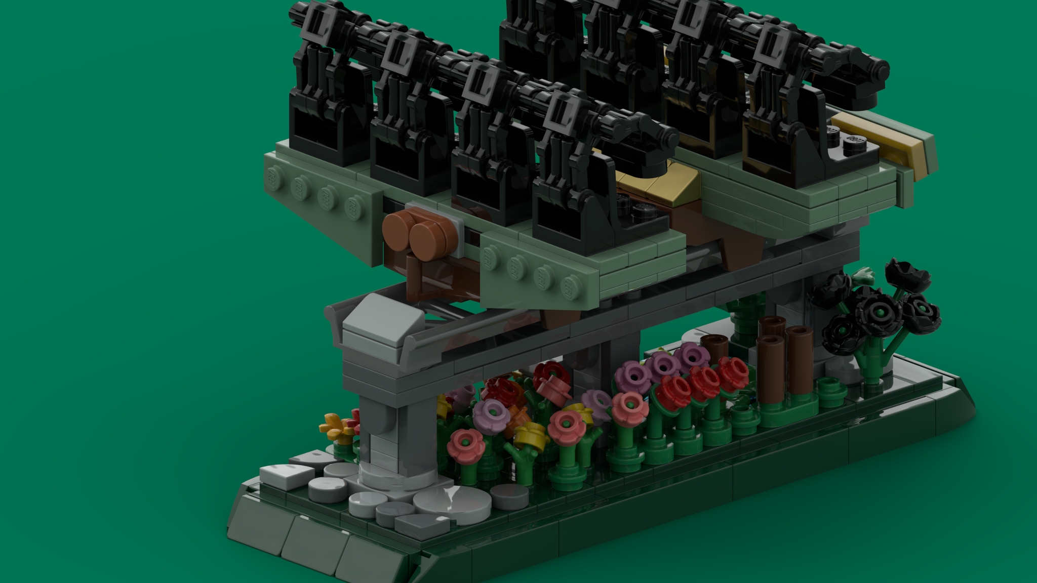[Drop Coaster Display] [BrickLink]