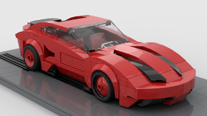 Crimson Racer from BrickLink Studio [BrickLink]