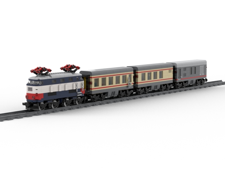 Italian Express Train from BrickLink Studio [BrickLink]