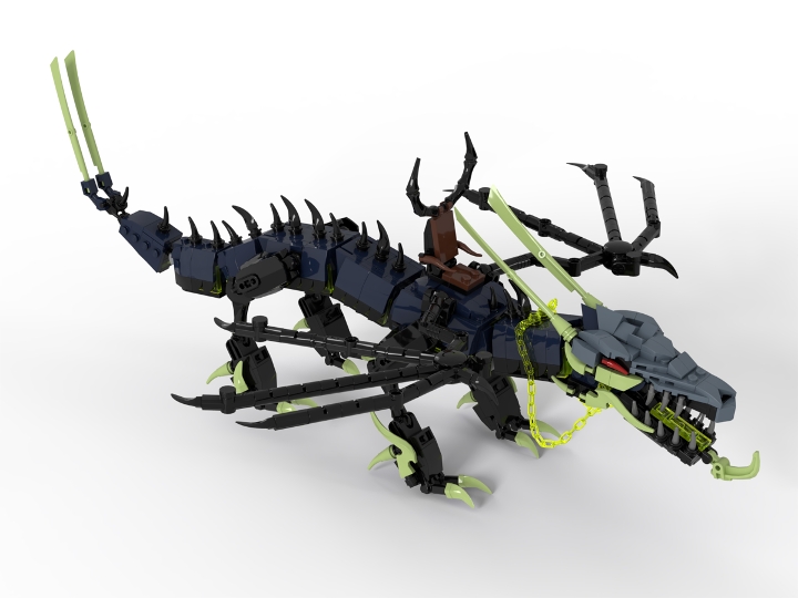 Morro Dragon MOC from BrickLink Studio [BrickLink]