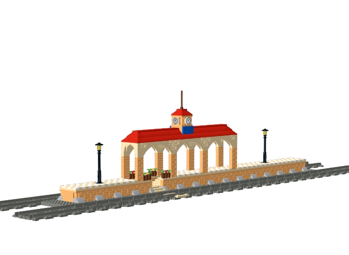 train platform from BrickLink Studio [BrickLink]