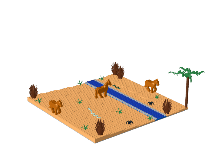 Desert from BrickLink Studio [BrickLink]