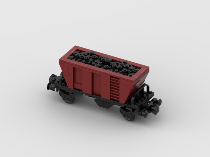 COAL HOPPER WAGON from BrickLink Studio [BrickLink]