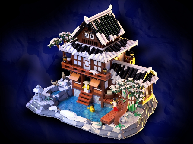 [ Japanese Hot Spring] [BrickLink]