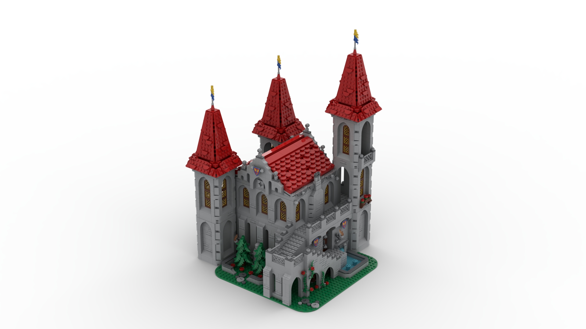 Rose Castle] [BrickLink]
