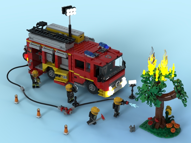 [Fire Engine HLF 20] [BrickLink]