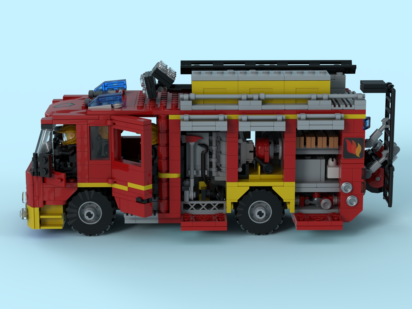 [Fire Engine HLF 20] [BrickLink]