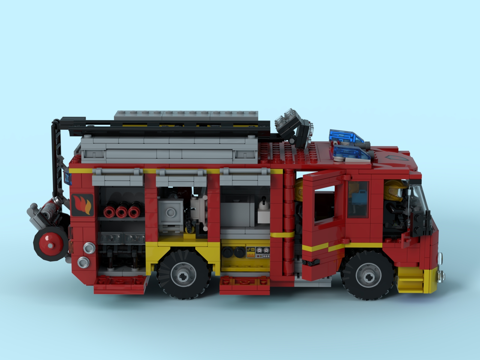 [Fire Engine HLF 20] [BrickLink]