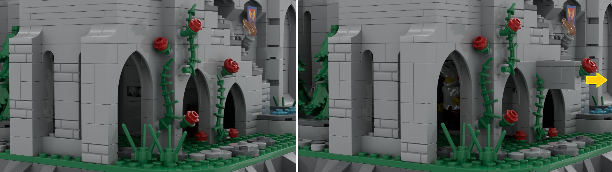 Rose Castle] [BrickLink]