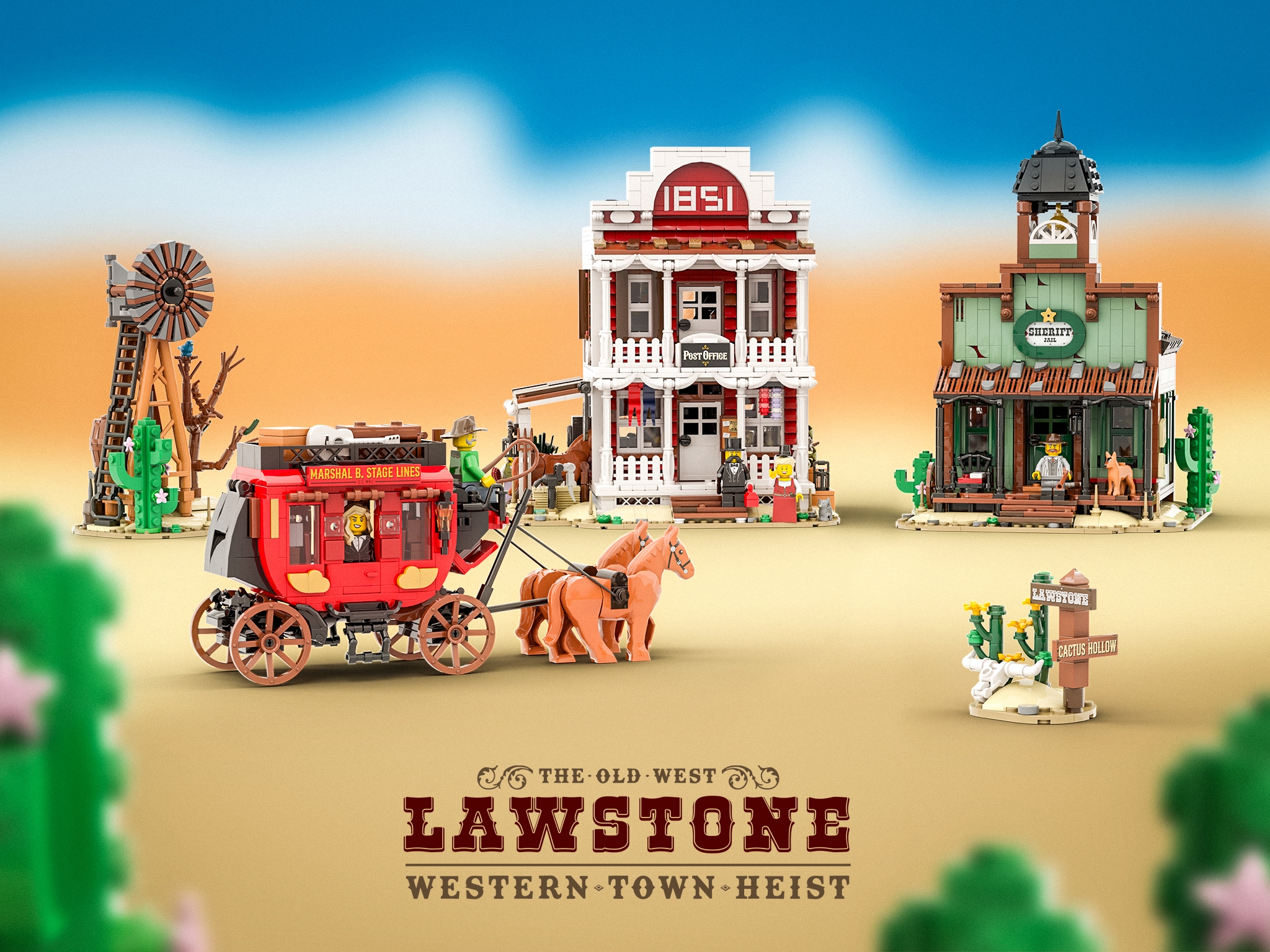 town wild west legos