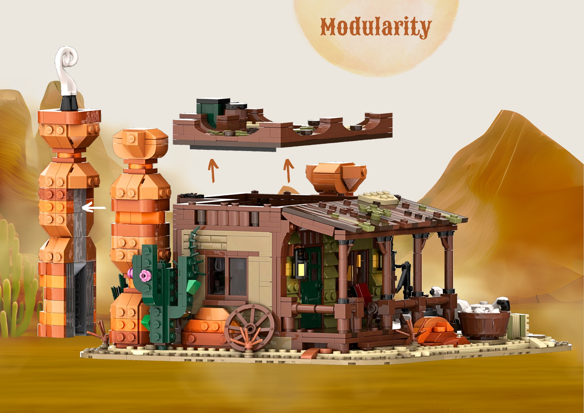 [Red Rock Ranch] [BrickLink]