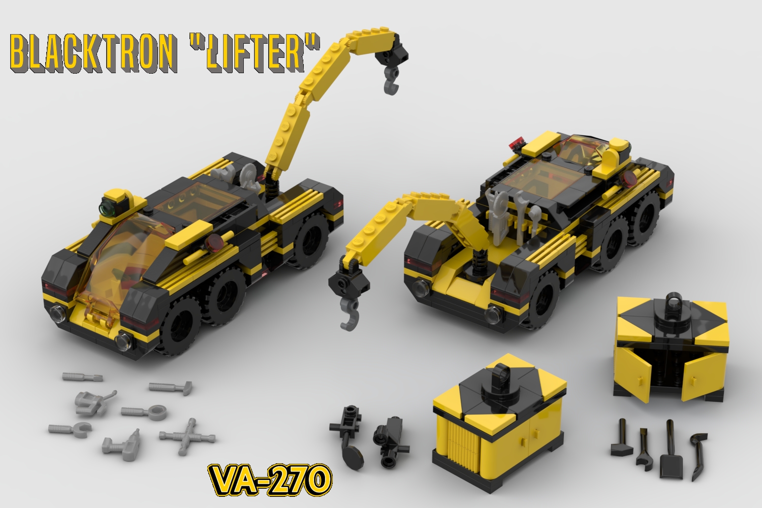 Blacktron Ground Operation Squade (Space Mission Team