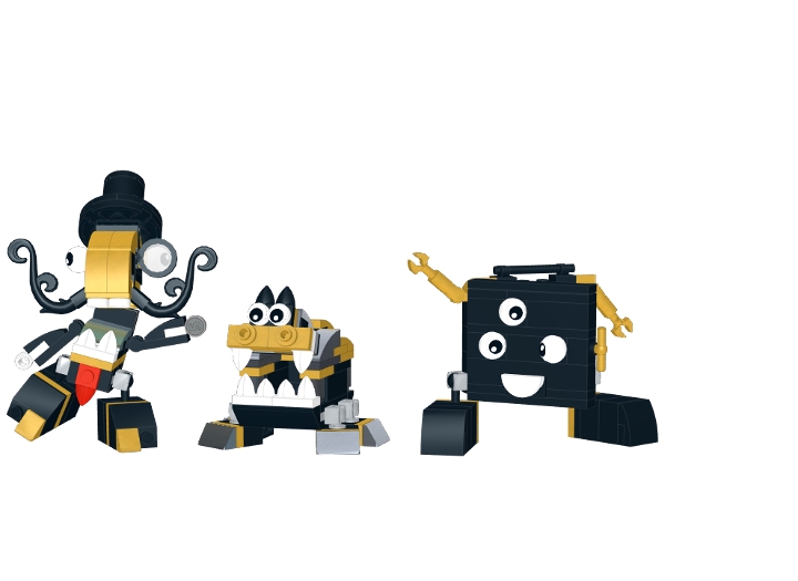 Mixels New Gen: Bankzers Tribe from BrickLink Studio [BrickLink]
