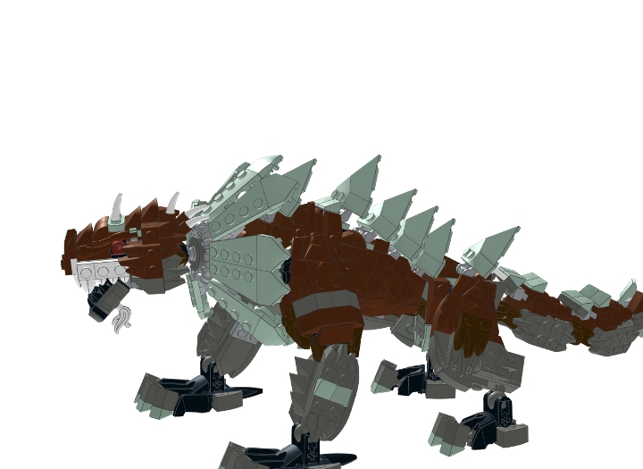 earth dragon defence modification from BrickLink Studio [BrickLink]