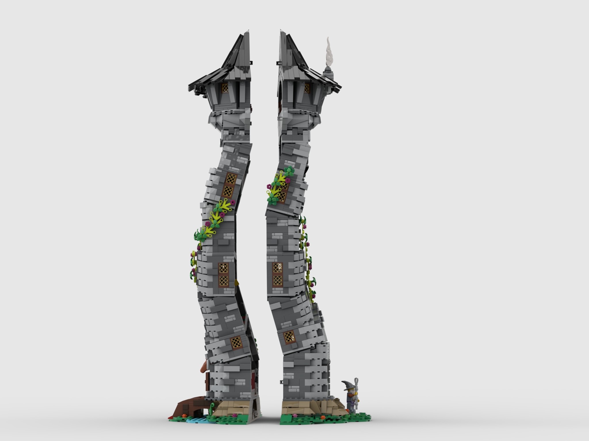 The Wizard's Crooked Tower] [BrickLink]