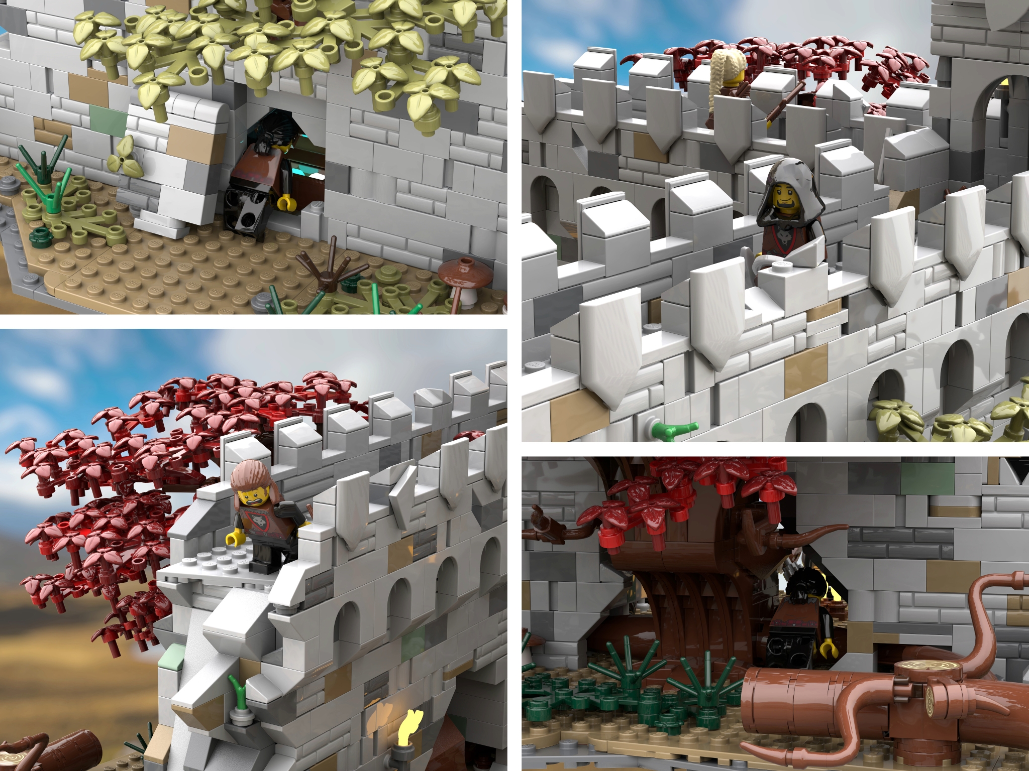 [Robber camp at the Old ruins] [BrickLink]