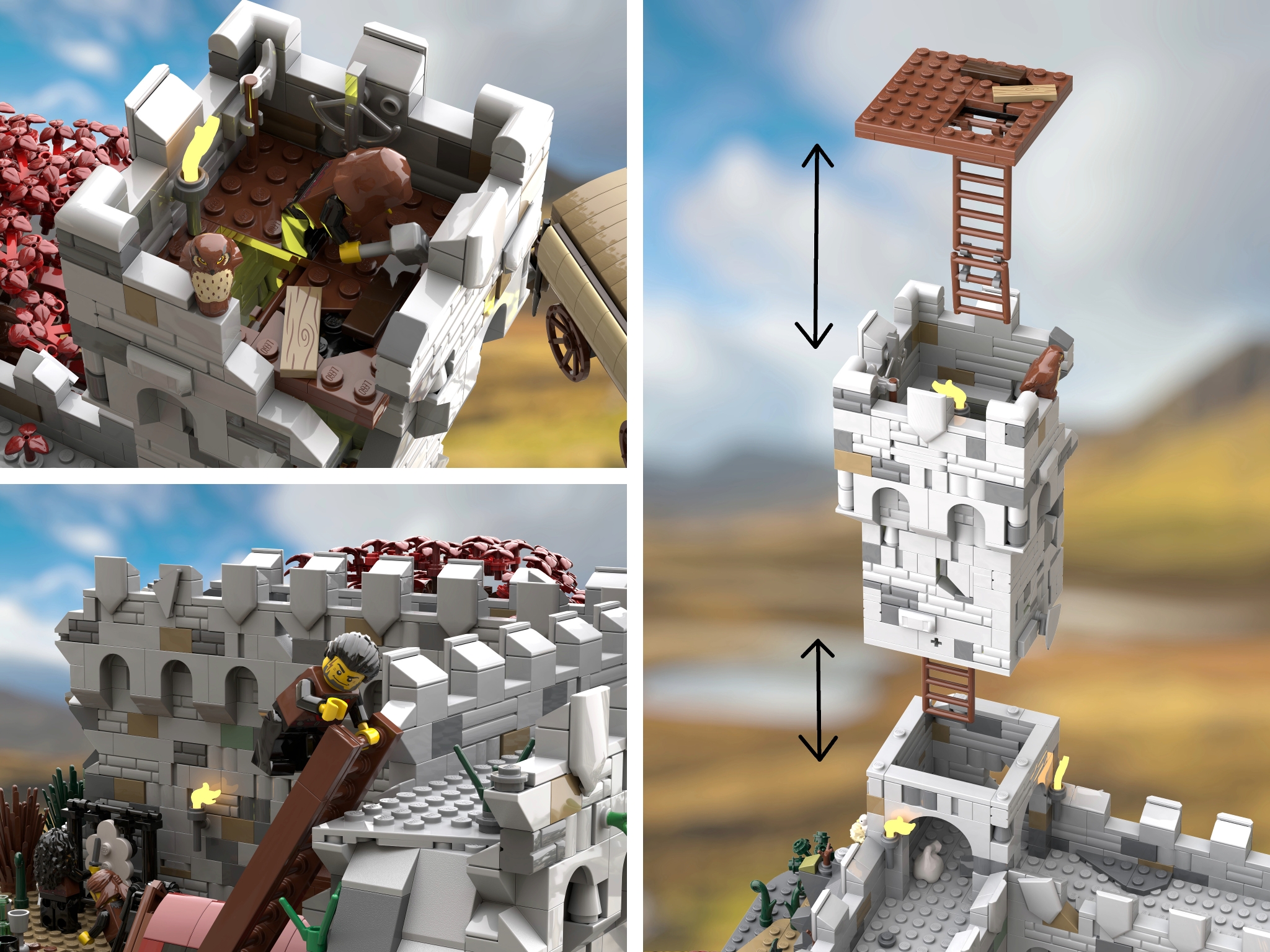 [Robber camp at the Old ruins] [BrickLink]
