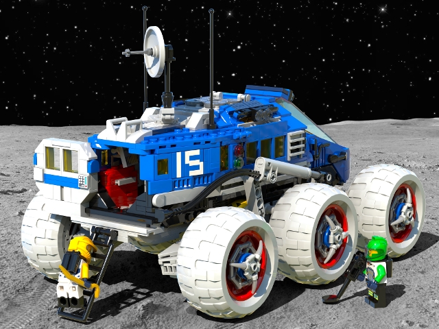 [Classic Lunar Rover] [BrickLink]