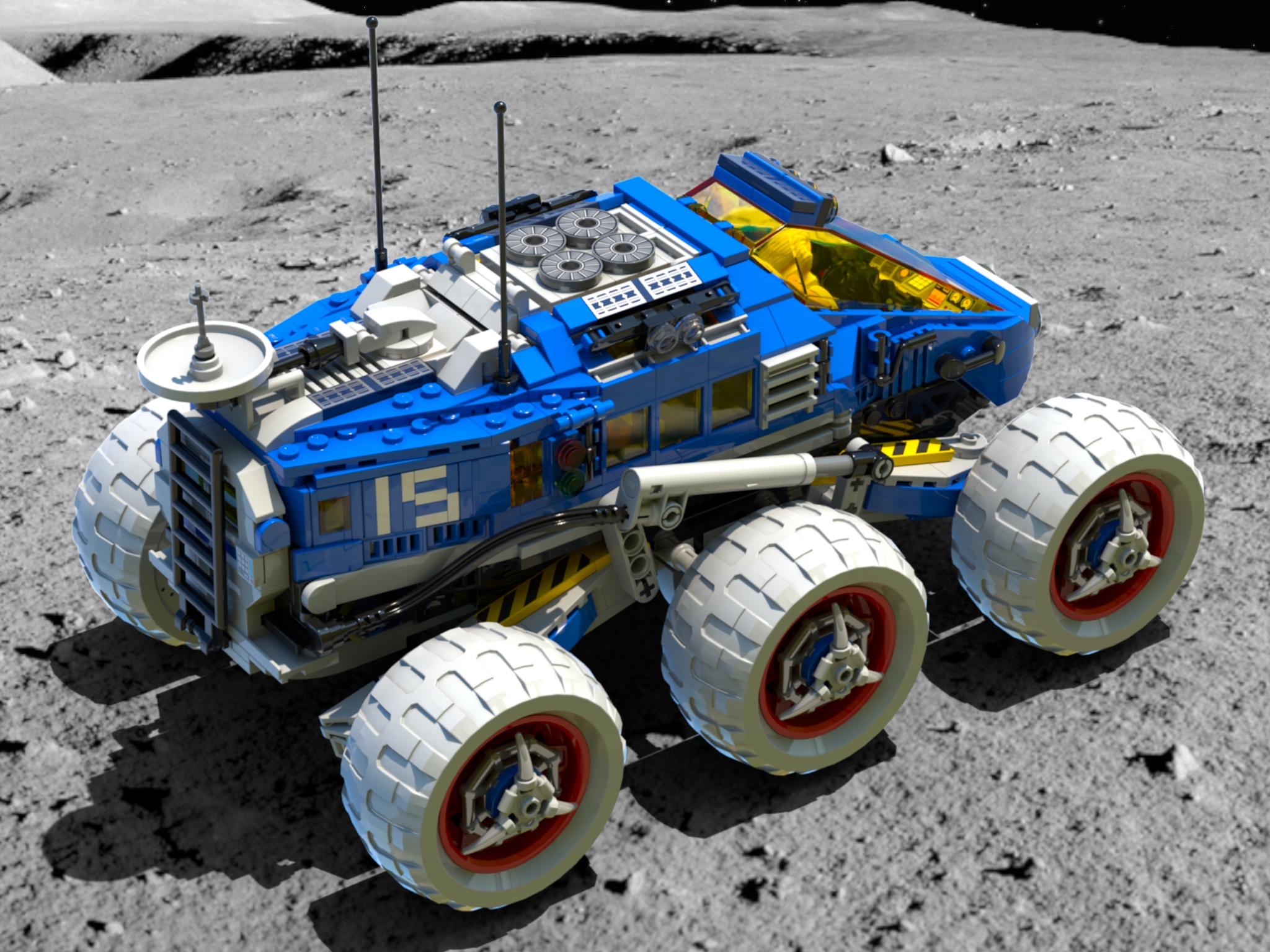 [Classic Lunar Rover] [BrickLink]