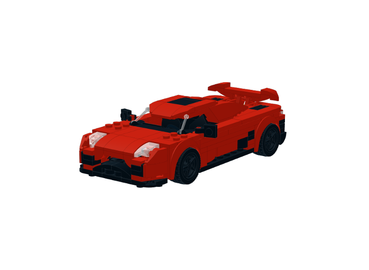 Koenigsegg agera R from BrickLink Studio [BrickLink]