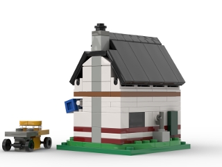 BDP Series 5 Mini Build Antique Shop from BrickLink Studio [BrickLink]