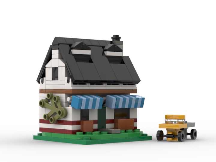 BDP Series 5 Mini Build Antique Shop from BrickLink Studio [BrickLink]