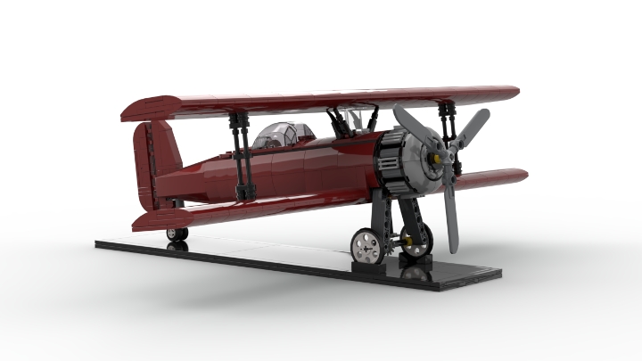 Biplane from BrickLink Studio [BrickLink]