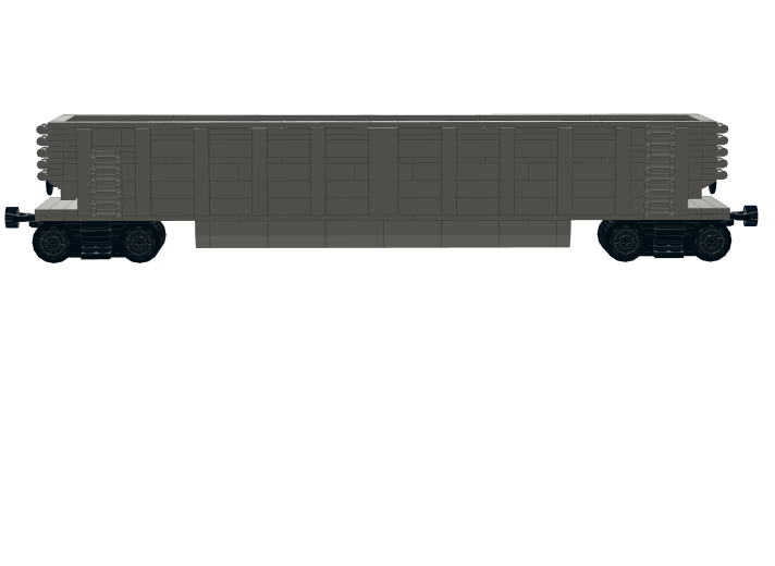 Open-Top Hopper Car from BrickLink Studio [BrickLink]