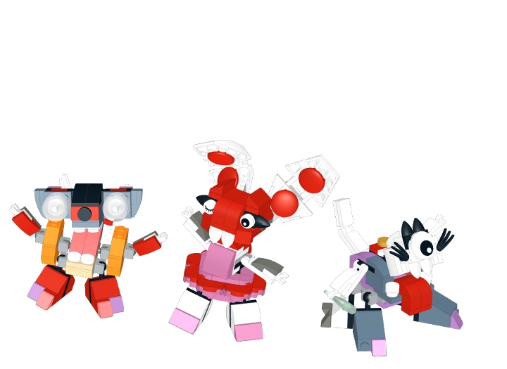 Mixels New Gen: Wave 3 Official Combos from BrickLink Studio [BrickLink]