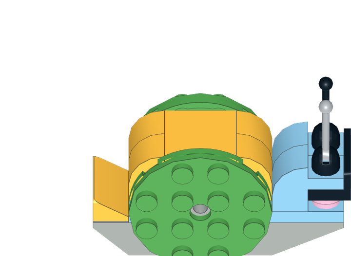 snail from BrickLink Studio [BrickLink]