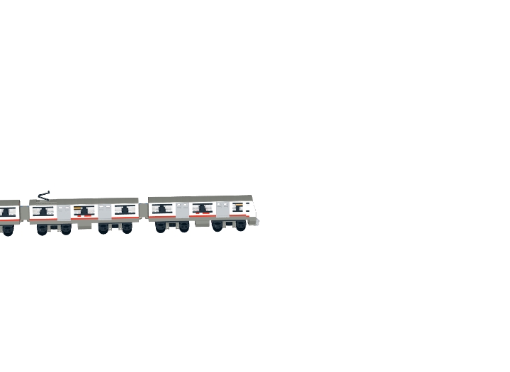 class 321 from BrickLink Studio [BrickLink]