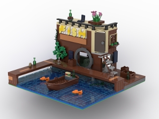 Millennium Falcon 75192 from BrickLink Studio [BrickLink]